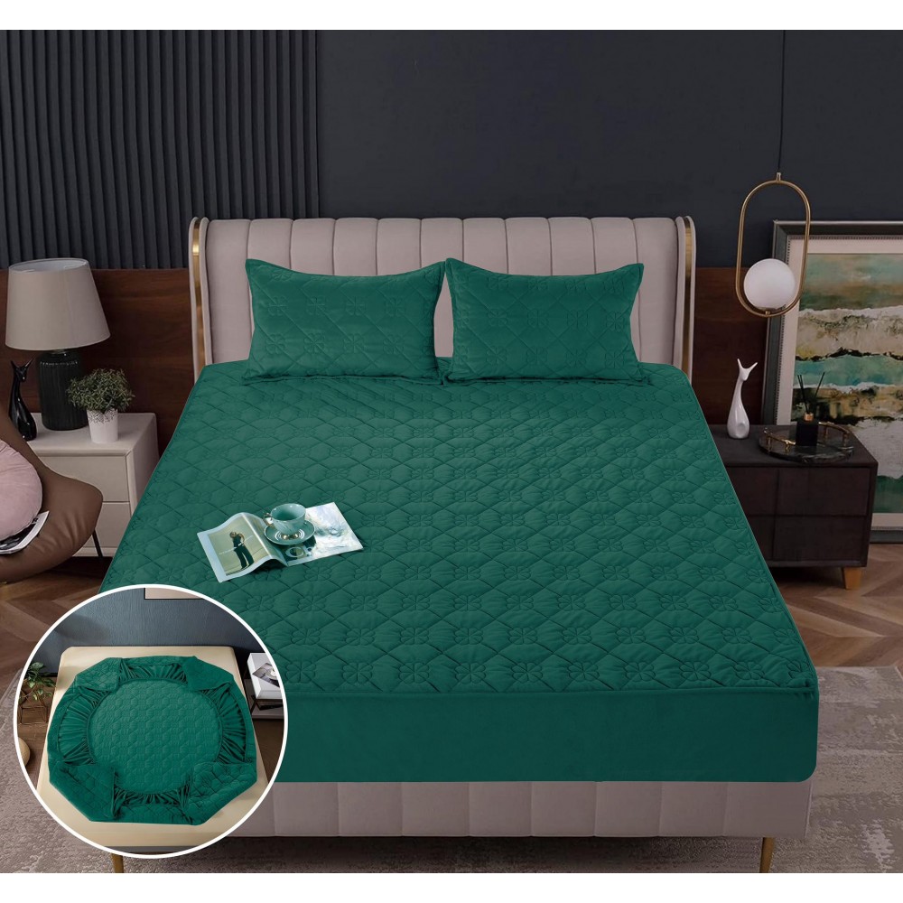 Huse/Topper pentru saltea cu elastic 180x200, HTS3 Huse catifea TOPPER pt saltea cu elastic 180x200
