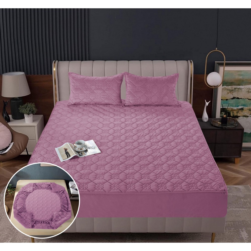 Huse/Topper pentru saltea cu elastic 180x200, HTS8 Huse catifea TOPPER pt saltea cu elastic 180x200