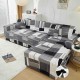 Husa Elastica Pentru Canapea din Lycra COLTAR HCJML5 Huse elastice