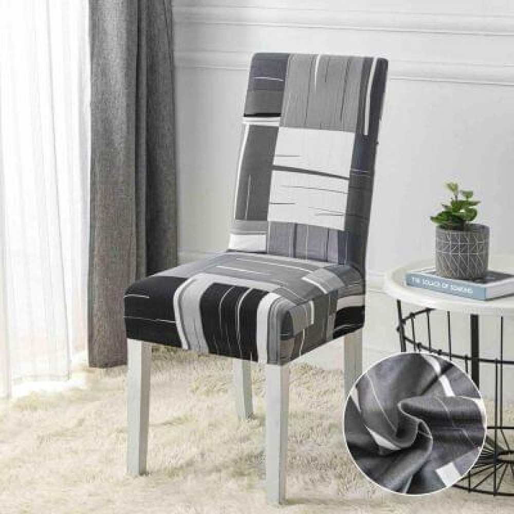 Set 6  huse pentru scaune SJ6B28 SET 6 HUSE SCAUN BUMBAC ELASTICIZAT