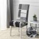 Set 6  huse pentru scaune SJ6B28 SET 6 HUSE SCAUN BUMBAC ELASTICIZAT