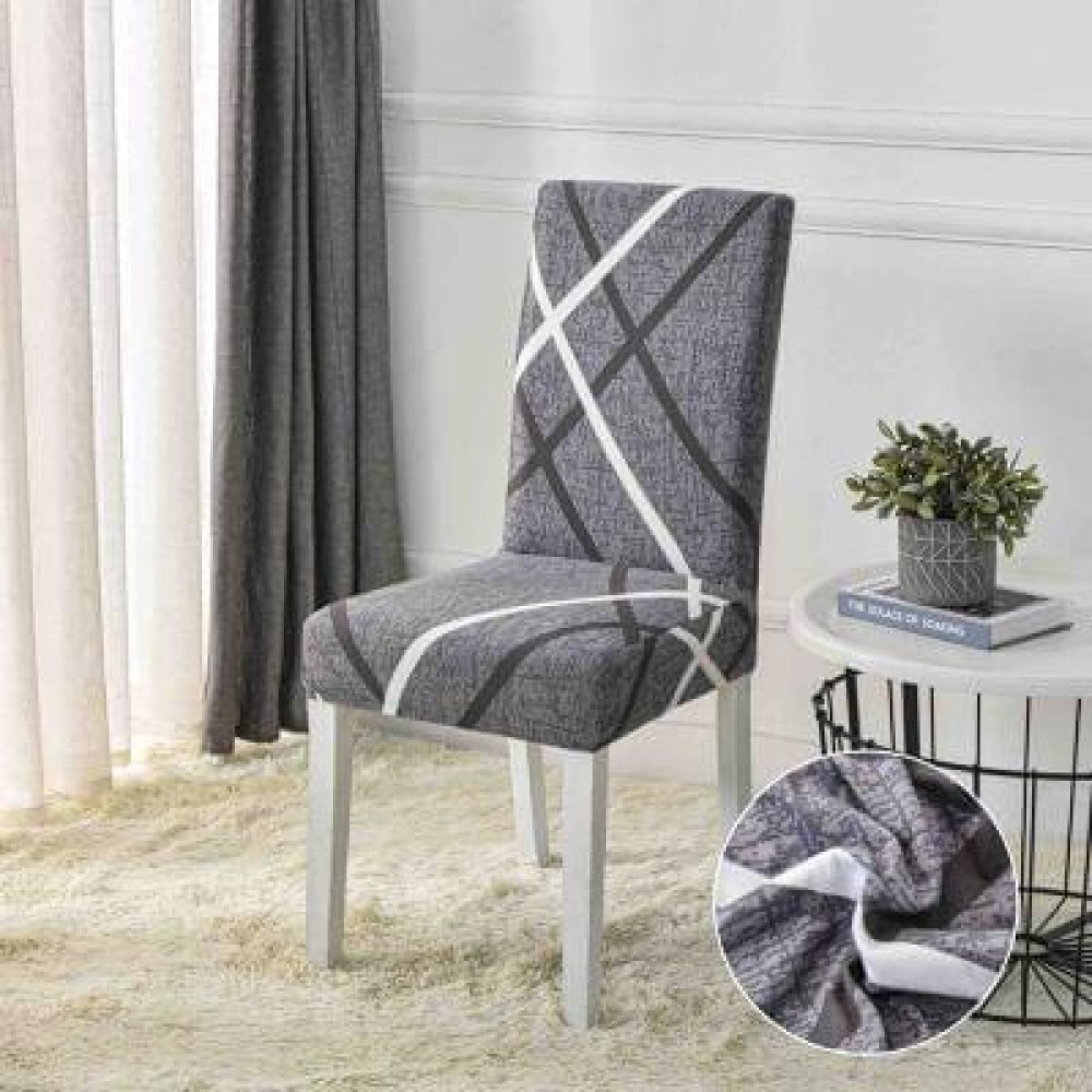 Set 6  huse pentru scaune SJ6B33 SET 6 HUSE SCAUN BUMBAC ELASTICIZAT