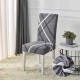 Set 6  huse pentru scaune SJ6B33 SET 6 HUSE SCAUN BUMBAC ELASTICIZAT