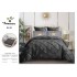 Set Lenjerie pliuu uni 6 piese  bumbac finet delux pat dubluu cu elastic  LC6PPLE2