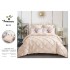 Set Lenjerie pliuu uni 6 piese  bumbac finet delux pat dubluu cu elastic  LC6PPLE8
