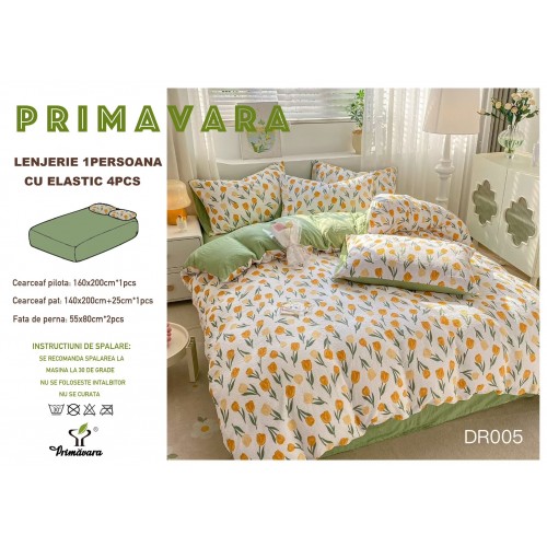 Lenjerie  4 piese finet creponat LCC1P9