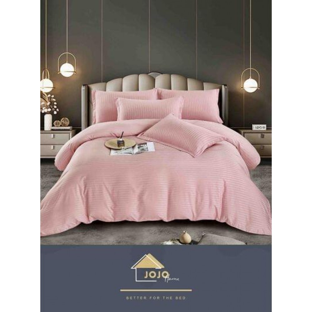 Lenjerie de pat, 1 persoana, damasc, 4 piese, UniDeluxe LD1PJ8 LENJERII DIN DAMASC 4 PIESE 1 PERSOANA