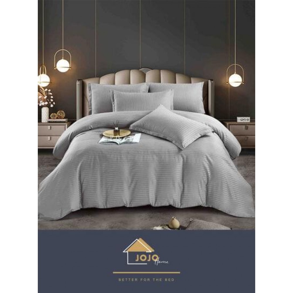 Lenjerie de pat, 1 persoana, damasc, 4 piese, UniDeluxe LD1PJ9 LENJERII DIN DAMASC 4 PIESE 1 PERSOANA