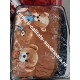 Lenjerie Pufoasa Cocolino de pat dublu 4 piese – Teddy bear LCYC2 Lenjerii cocolino 4 piese
