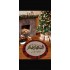 Covor decorativ Crăciun, rotund, antiderapant, diametru 100 cm, CCR3