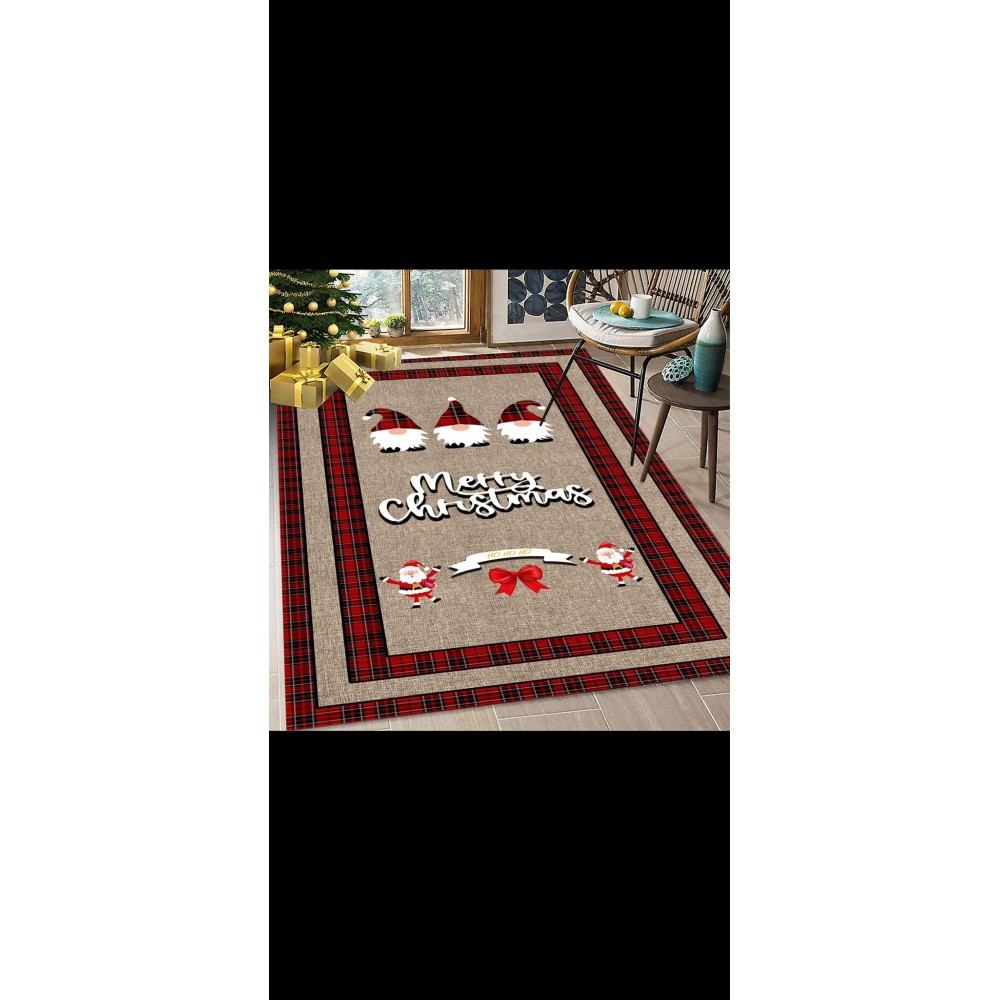Covor decorativ Crăciun, antiderapant,120X1880 cm, CCR9 TRAVERSE ANTIDERAPANTE CRACIUN
