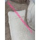 Lenjerie de pat cocolino cu elastic, model grofat, 4 piese, pat 2 persoane, LCP-6 Lenjerii cocolino 4 piese cu ELASTIC