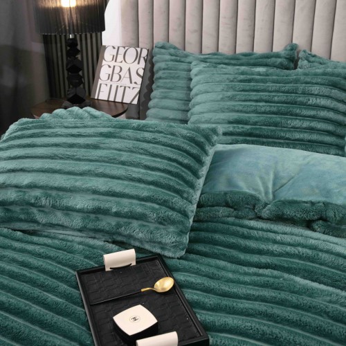 Lenjerie Cocolino pat dublu , 4 piese, cu ELASTIC LCCEBIJ1