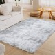 Traversa antiderapantă fluffy ,Covor pufos, moale, compatibil multiple spatii si stiluri, grosime 4cm,150cm x 200,GRI DESCHIS Traverse antiderapante  fluffy