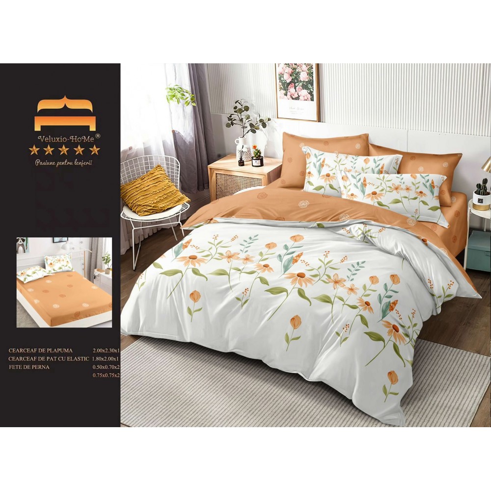 LENJERIE DE PAT FINET 6PIESE CEARCEAF CU ELASTIC LFP6PE9 Lenjerii din finet 6 piese cu  elastic