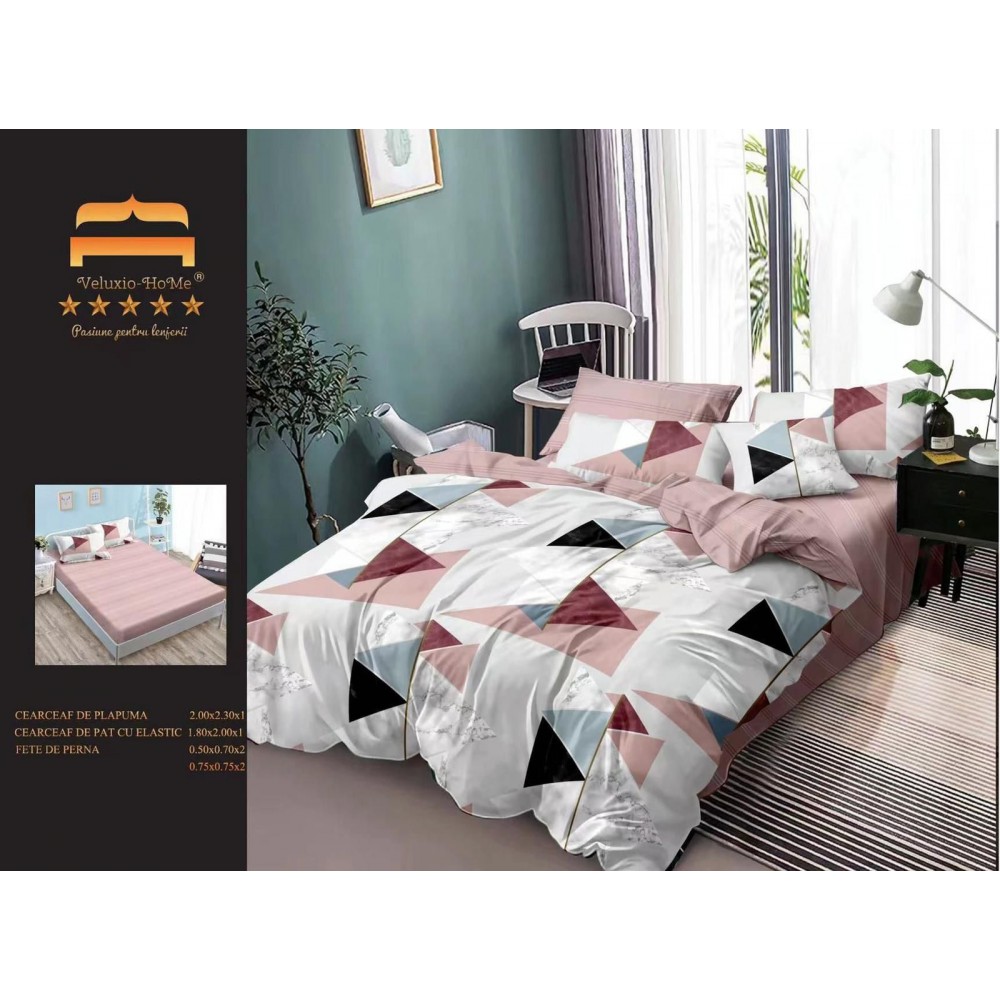 LENJERIE DE PAT FINET 6PIESE CEARCEAF CU ELASTIC LFP6PE35 Lenjerii din finet 6 piese cu  elastic