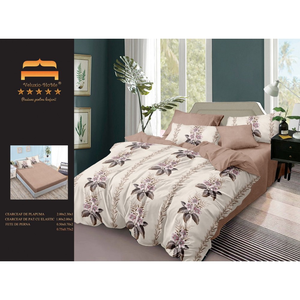 LENJERIE DE PAT FINET 6PIESE CEARCEAF CU ELASTIC LFP6PE39 Lenjerii din finet 6 piese cu  elastic