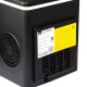 Masina de gheata portabila, RAF R0302, 150W, volum 1.2 L, cos si lingurita, 26x23x29 cm, negru MSFG1