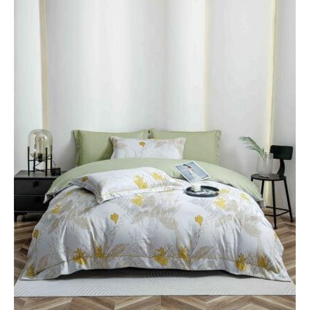 Set 6 piese BUMBAC-Finet LUX JOJO,pat dublu,cu elastic, LFJ6PC15 Set  finet de 6 piese LUX cu elastic  în cutii cadou