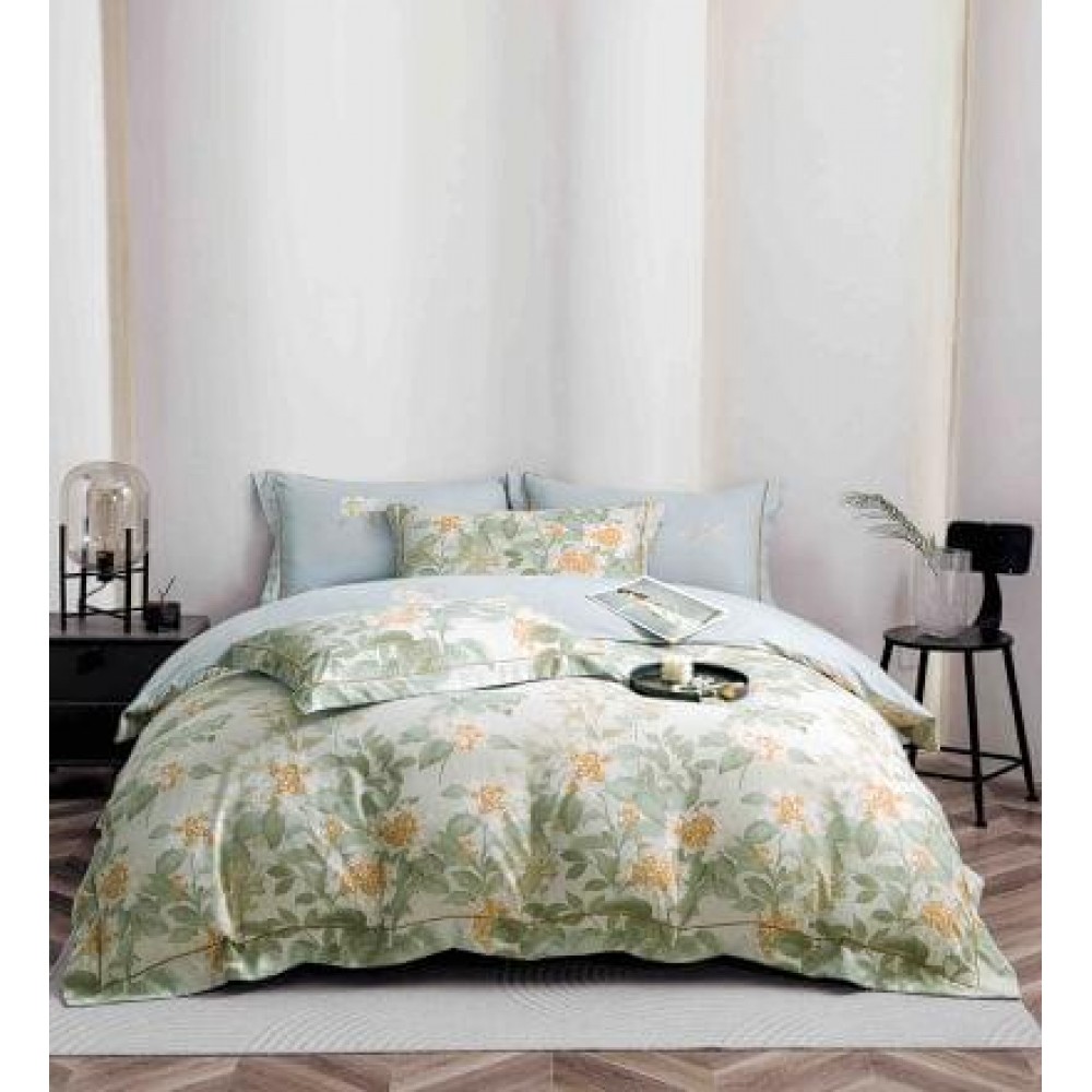 Set 6 piese BUMBAC-Finet LUX JOJO,pat dublu,cu elastic, LFJ6PC18 Set  finet de 6 piese LUX cu elastic  în cutii cadou