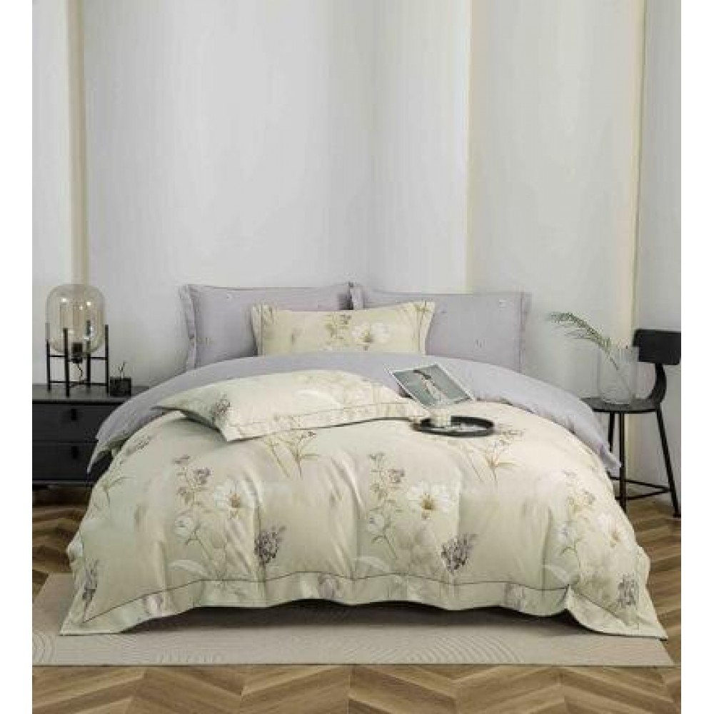 Set 6 piese BUMBAC-Finet LUX JOJO,pat dublu,cu elastic, LFJ6PC20 Set  finet de 6 piese LUX cu elastic  în cutii cadou