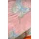 Lenjerii SOFT Brodate din Bumbac Finetat super CATIFELAT 6 piese - Cearceaf ELASTIC, LFC1 LENJERII DIN FINET CATIFELAT