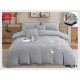 Lenjerii SOFT Brodate din Bumbac Finetat super CATIFELAT 6 piese - Cearceaf ELASTIC, LFC3 LENJERII DIN FINET CATIFELAT
