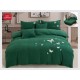 Lenjerii SOFT Brodate din Bumbac Finetat super CATIFELAT 6 piese - Cearceaf ELASTIC, LFC6 LENJERII DIN FINET CATIFELAT