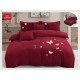 Lenjerii SOFT Brodate din Bumbac Finetat super CATIFELAT 6 piese - Cearceaf ELASTIC, LFC10 LENJERII DIN FINET CATIFELAT