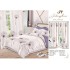 Set Lenjerie de pat Dublu Pucioasa + 2 Draperii , set 8 piese, papadie lila , LDP05