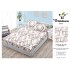 Husa de pat din Finet cu Elastic cu 2 fete de perna ,Pat 2 Persoane,160x200CM, HFC1