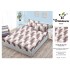Husa de pat din Finet cu Elastic cu 2 fete de perna ,Pat 2 Persoane,160x200CM, HFC11