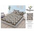 Husa de pat din Finet cu Elastic cu 2 fete de perna ,Pat 2 Persoane,160x200CM, HFC13