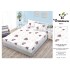 Husa de pat din Finet cu Elastic cu 2 fete de perna ,Pat 2 Persoane,160x200CM, HFC16