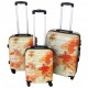 Set 3 valize troler , 4 roți, hartă, 3 dimensiuni,TROL16R CALATORIE,TROLLERE,GENTI AVION