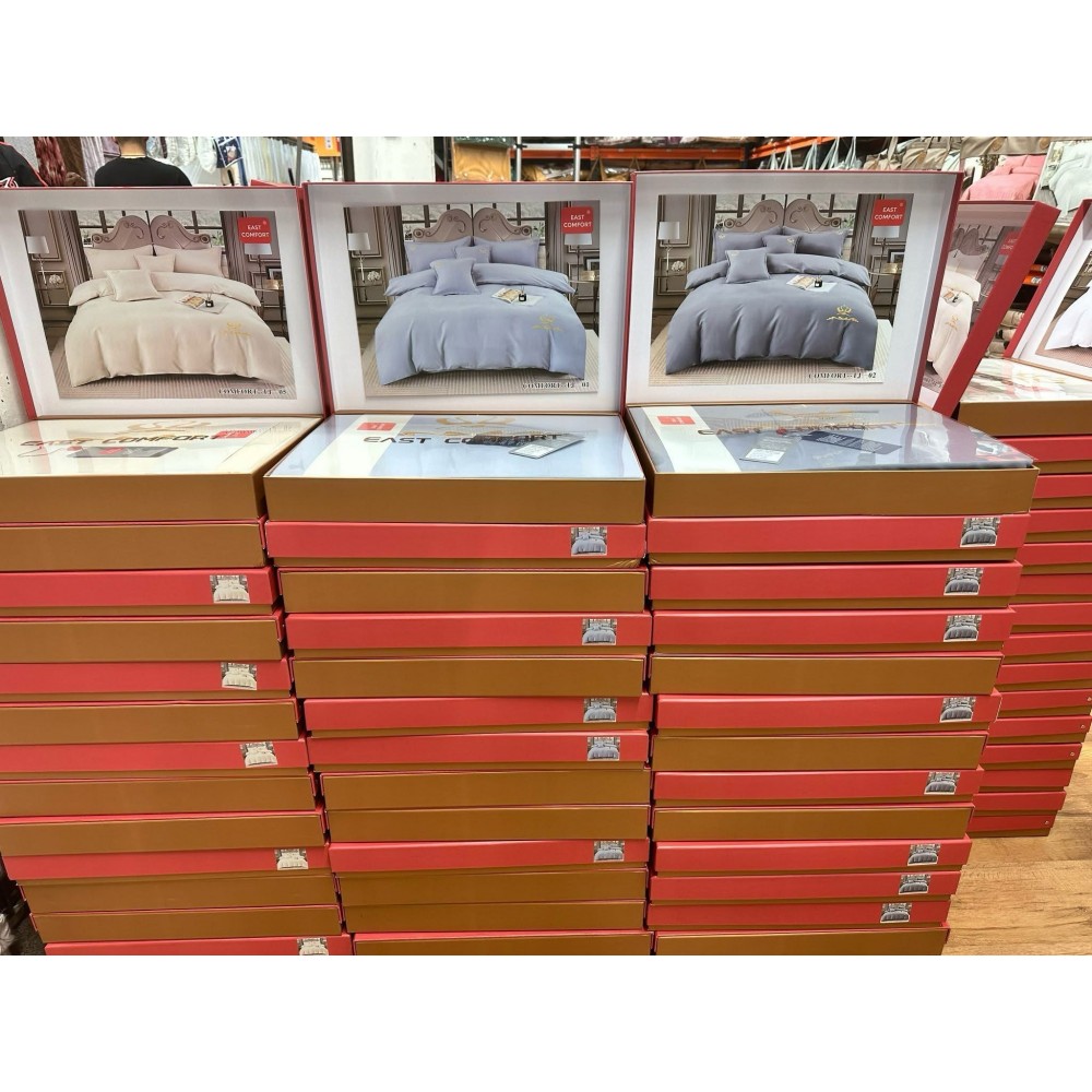 Lenjerie de pat bumbac finet Luxury – 6 piese LF6PTJ04 Lenjerii din finet 6 piese