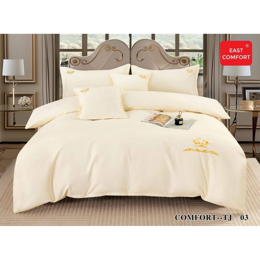Lenjerie de pat bumbac finet Luxury – 6 piese LF6PTJ03 Lenjerii din finet 6 piese