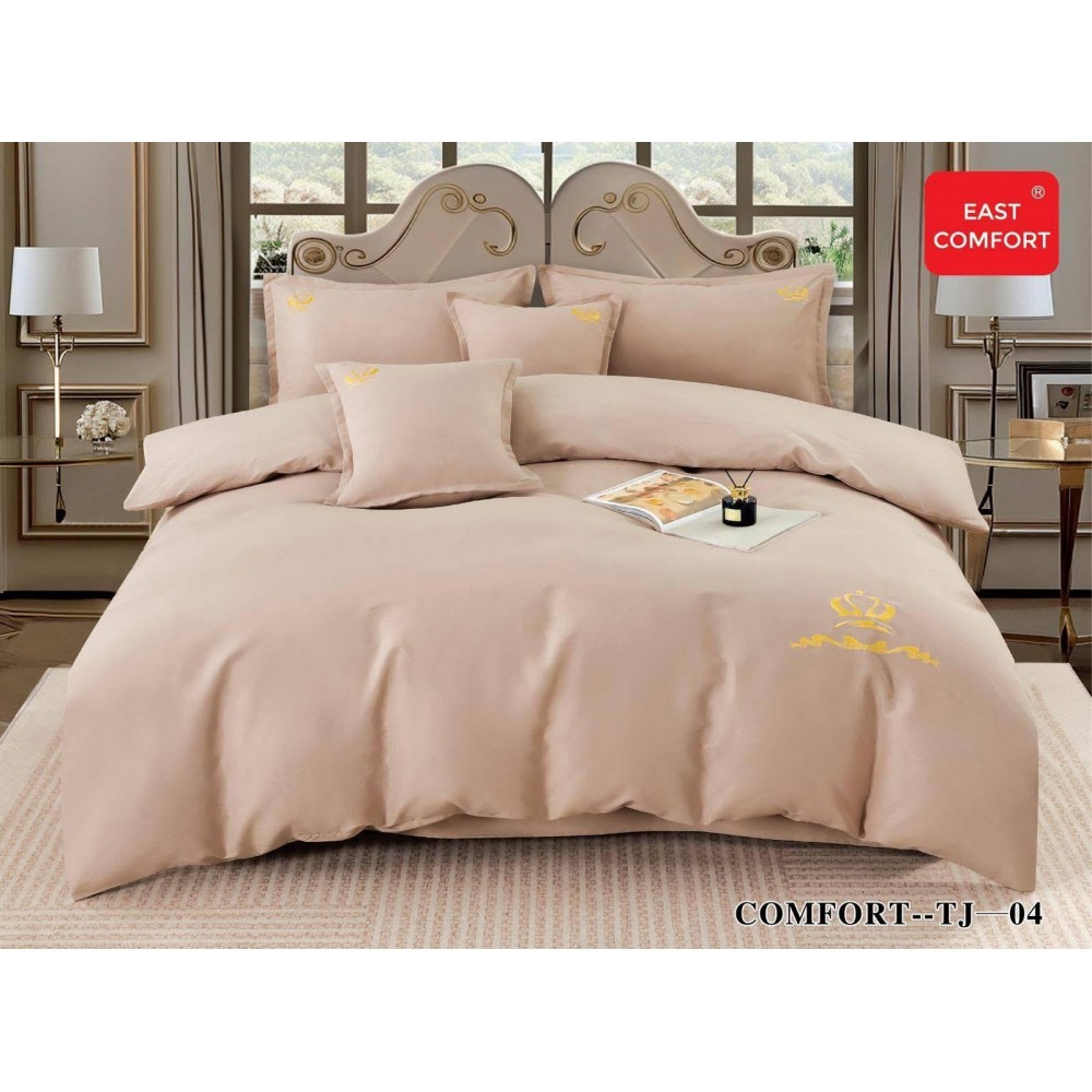 Lenjerie de pat bumbac finet Luxury – 6 piese LF6PTJ04 Lenjerii din finet 6 piese