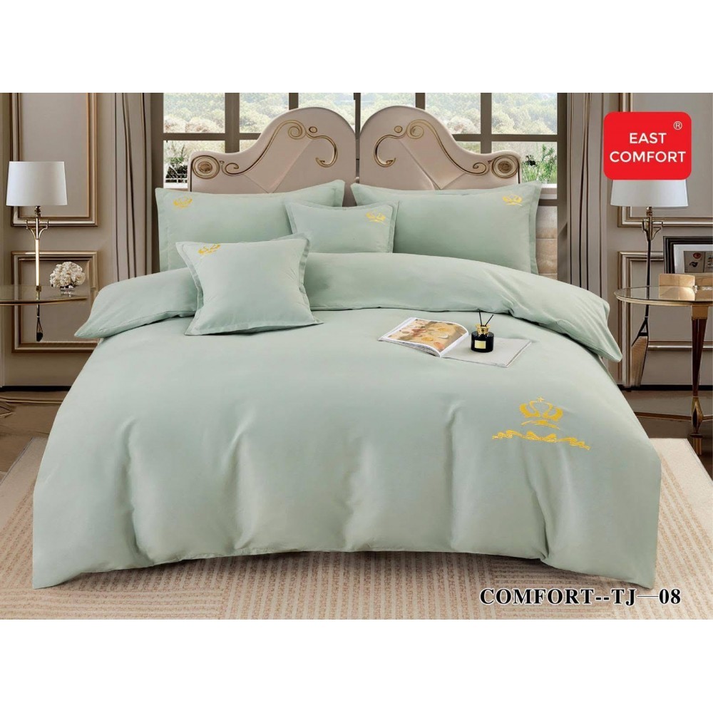 Lenjerie de pat bumbac finet Luxury – 6 piese LF6PTJ08 Lenjerii din finet 6 piese