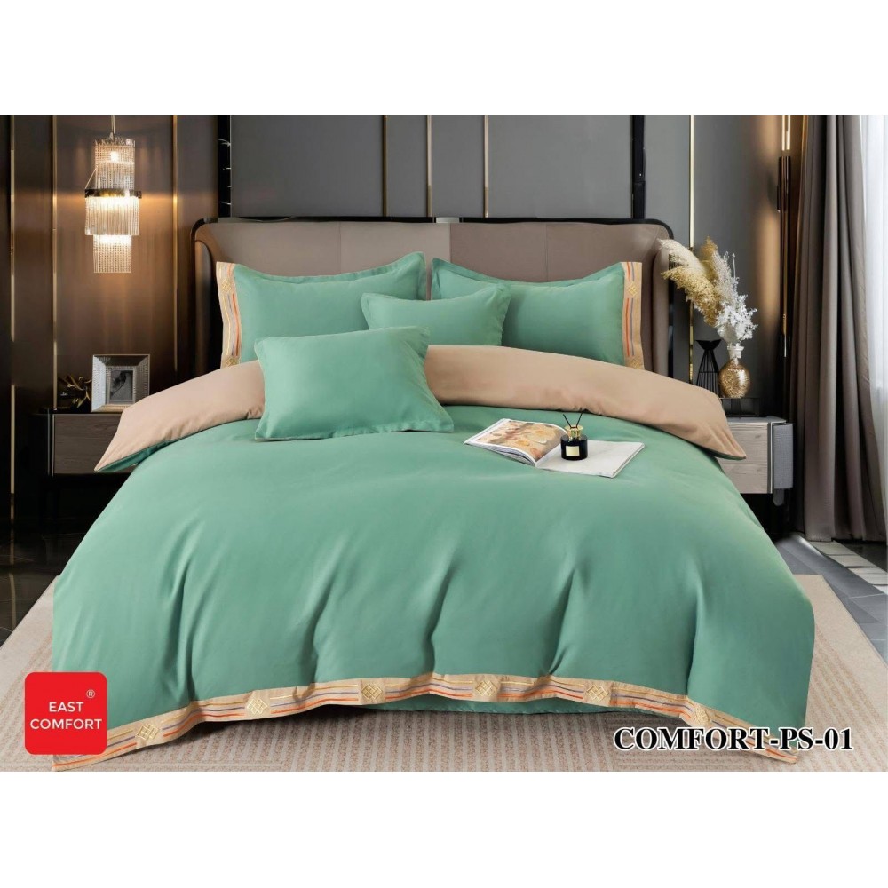 Lenjerie de pat bumbac finet Luxury – 6 piese LF6PPS01 Lenjerii din finet 6 piese