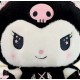 Papusa tip Kuromi din seria Hello Kitty Sanrio, din plus cu rochita, 66 cm