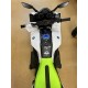 Motocicleta electrica copii, cu 2 locuri, 2 motoare, pornire la cheie, Verde Fluorescent  JM-3188