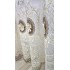 SET Perdea brodata FLORI 3D cu catifea MARO 300CM X 280 CM PF3D4