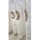 SET Perdea brodata FLORI 3D cu catifea MARO 300CM X 280 CM PF3D4 DRAPERII