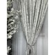 Draperie Catifea, UNI, Insertii Aurii, Dimensiuni la Comanda, Rejansa Multifunctionala 300 X 280 GRI DC2 DRAPERII