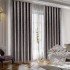 Draperie Catifea, UNI, Insertii Aurii, Dimensiuni la Comanda, Rejansa Multifunctionala 300 X 280 GRI INCHIS DC3