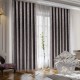 Draperie Catifea, UNI, Insertii Aurii, Dimensiuni la Comanda, Rejansa Multifunctionala 300 X 280 GRI INCHIS DC3 DRAPERII