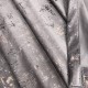 Draperie Catifea, UNI, Insertii Aurii, Dimensiuni la Comanda, Rejansa Multifunctionala 300 X 280 GRI INCHIS DC3 DRAPERII