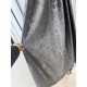 Draperie Catifea, UNI, Insertii Aurii, Dimensiuni la Comanda, Rejansa Multifunctionala 300 X 280 GRI INCHIS DC3 DRAPERII