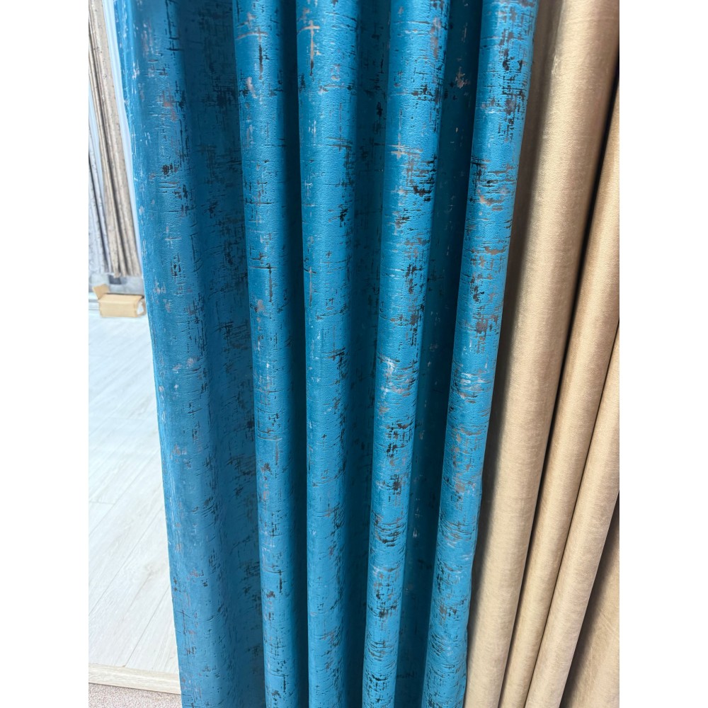 Draperie Catifea, UNI, Insertii Aurii, Dimensiuni la Comanda, Rejansa Multifunctionala 300 X 280  DC8 DRAPERII